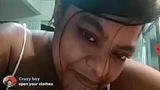 Brazilian bbw teases with big tits