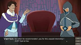 i feel so excited watching this hentai anime game where she bends and cums in part 1