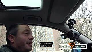 Jessii Van Riva Dicked Down In Stairwell