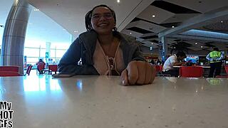 Beautiful Venezuelan amateur persuades me for porn debut, leading to close-up pussy and ass fucking with cum.