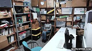 Sarah Banks Deepthroats the Horny LP Officer