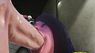 Subtle Blowjob Encounter in Parking Lot Hentai