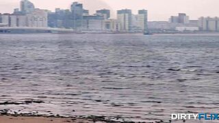 why is nerdy teen rin white getting choked and fucked so hard?