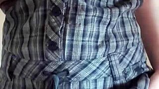 Lonely Girl Brings Herself To Orgasm Caressing Her Pussy