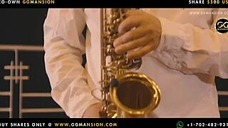 Beautiful girl performs oral on brunette in hot lesbian scene