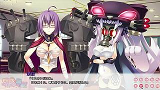 Pretty girls have a funny battle in their lovetime game.