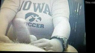 Bbw wife shares a casual moment with her partner