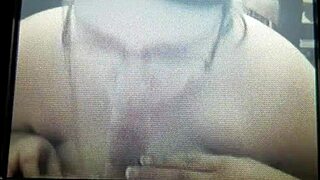 Bbw wife shares a casual moment with her partner