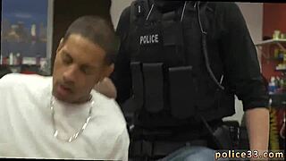 Amateur Police Officers Engage in Gay Sex