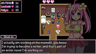 Noelle says, 'bend over for doggy'