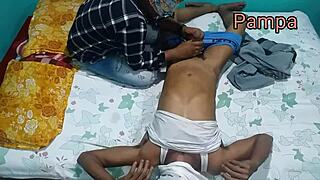 my step brother fucks milf hard with hindi audio