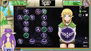 i love fucking linkle from legend of zelda in hentai blowjob and orgasm