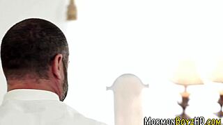 gay mormon takes it deep in rough anal session