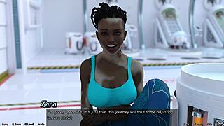 Stranded in Space 8: Assisting Zara in the Game