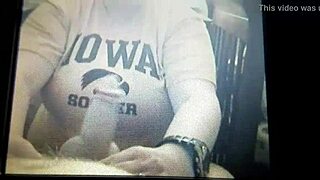 Bbw wife shares a casual moment with her partner