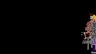 I am a blonde girl having lots of fun