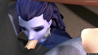 3D Compilation Sex Game With Big Ass Blowjob!