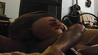 Sexy Amateur French Slut Rose Satin in Thong and Bra Heels Doggy Style Blowjob Rimming Pov