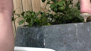 Nz trashy milf slut gets banged all over the house with messy creampie ending