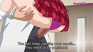 young redhead babe visits doctor for hentai creampie