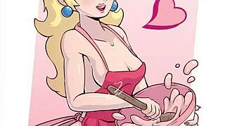 i made this princess peach hentai compilation with blonde bimbo big tits