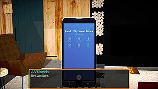 blonde girl plays game in my new family episode 516