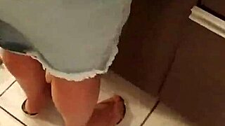 Skirtshouse encounters clear jeans skirt in intriguing way