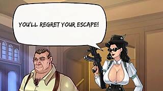 Bound Super Heroine Masturbates In Bondage, Big Tits Exposed In Lewd Knight's Darkest Moments