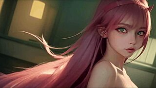 ai generated zerotwo ready for your wildest fantasies