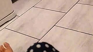 Skirtshouse encounters clear jeans skirt in intriguing way