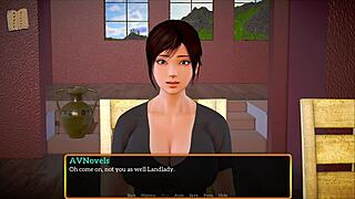 blonde girl plays game in my new family episode 516