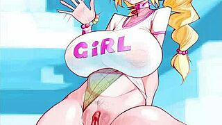 i made this princess peach hentai compilation with blonde bimbo big tits