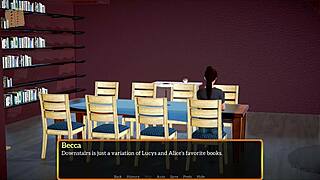 blonde girl plays game in my new family episode 516