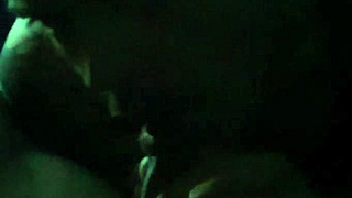 Gay guy sucks on a massive bareback monster cock in intense blowjob session