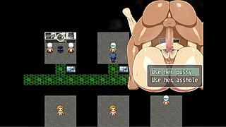 Shipwrecked Todoroki's Asshole Stretched by Huge Cock in Hentai Game