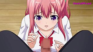 young redhead babe visits doctor for hentai creampie