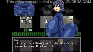 Shipwrecked Todoroki's Asshole Stretched by Huge Cock in Hentai Game