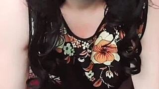 Watch this cute sissy crossdresser in hot dresses?