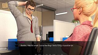 Jessica Oneil Reports Hard News in Episode 41 Game.