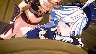 i can't stop watching this genshin hentai scene