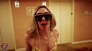 Queen Of Hell And Gibby The Clown Fuck Hard After Disco Party