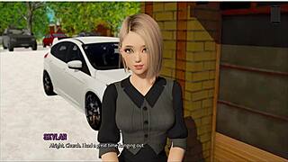 ripples full gameplay part 5 with brunette skinny guy ripping clothes in lingerie