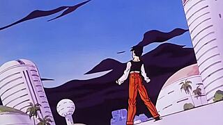 i love dragon ball z with bulma and gohan