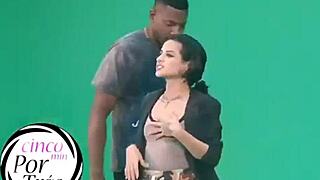 latina milf's big tits interracial monster cock scene