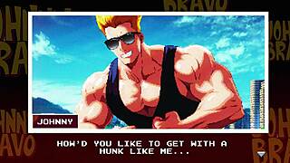 Johnny bravo gets a handjob and blowjob from cute anime girl