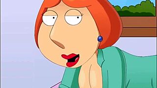 Steve slams Meg and Lois in wild hentai cartoon fucking action