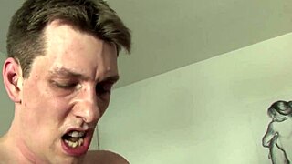 step-brother fucks step-sister with glasses in bed