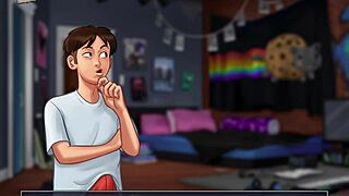 summertime saga 64 with big tits and ass in hentai cartoon anime