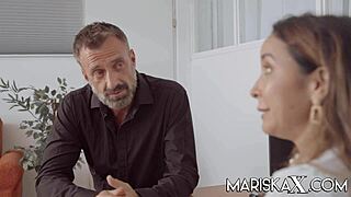 Mariskax Francys hardcore anal scene with Pascal's cock