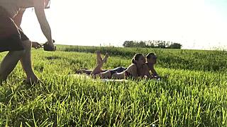 Blonde Russian fucked hard backstage